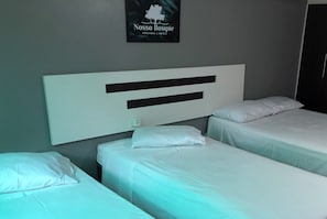 Sistema de insonorización, wifi gratis y ropa de cama 