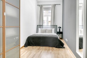 2 soverom, strykejern/-brett, wi-fi og sengetøy