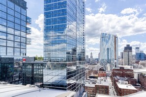 Vue depuis l’hébergement