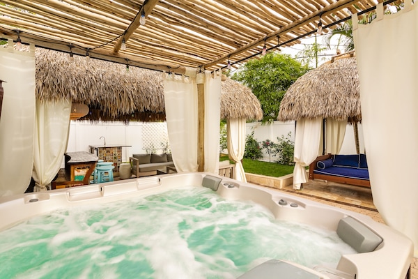 You can use the spa during the day as well, just dont heat it up