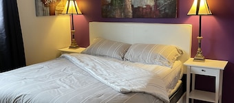 Cozy shared stay on the corner of Houde Drive.