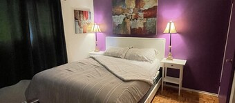 Cozy shared stay on the corner of Houde Drive. 