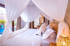 2 bedrooms, desk, iron/ironing board, WiFi - Beautiful centrally located villa 2/3 w/ pool and office Digital nomads paradise (Bali)