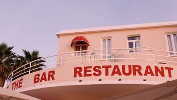 Voorkant van accommodatie