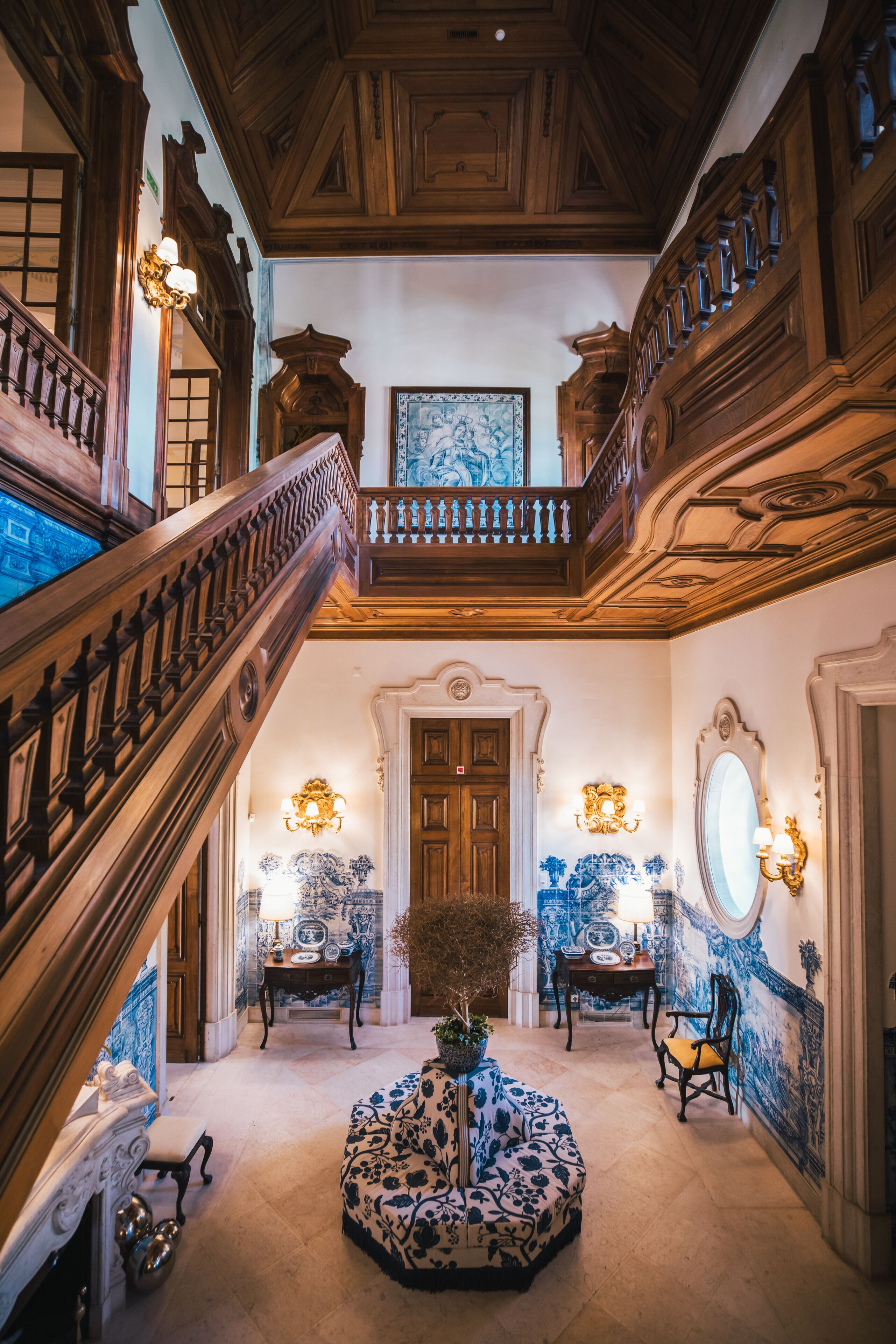 Sitteområde i lobbyen