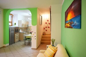 Living area - Tonia House (Praiano)