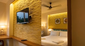 Deluxe Room | Egyptian cotton sheets, premium bedding, memory-foam beds - Bayleaf Inn (Port Blair)