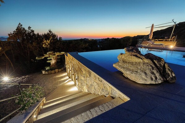 AuĂenpool, beheizter Pool