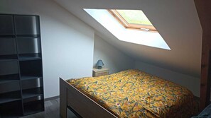 Iron/ironing board, travel crib, bed sheets