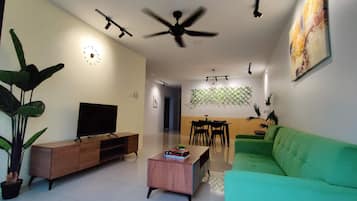 Apartamento familiar, 3 habitaciones, acceso a la piscina | Zona de estar