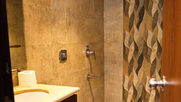 Shower, towels