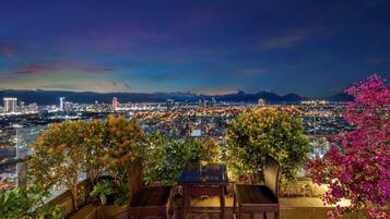 Vistas a la ciudad desde el alojamiento