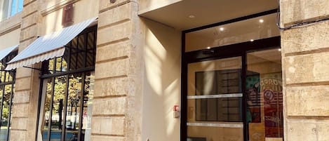 Facciata della struttura