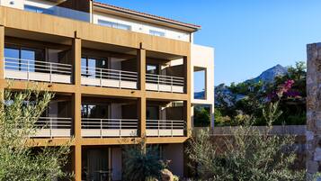 Fassade der Unterkunft