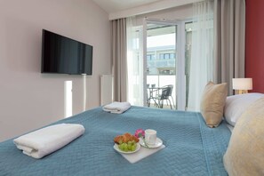 1 chambre, fer et planche Ă repasser, Wi-Fi, draps fournis