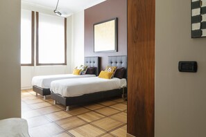 2 slaapkamers, een strijkplank/strijkijzer, wifi, beddengoed