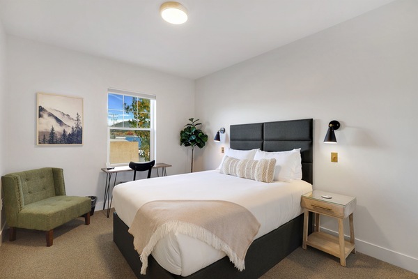 Newly Opened Boutique Hotel Suite 207 with Mountain Views