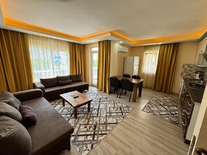 Living area - Pusula Apart Otel (Konyaalti)