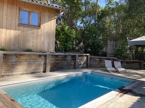 Una piscina climatizada