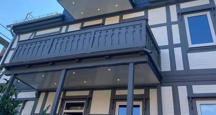 neue Ferienwohnung in Wernigerode mit Balkon und Schlossblick - Harz