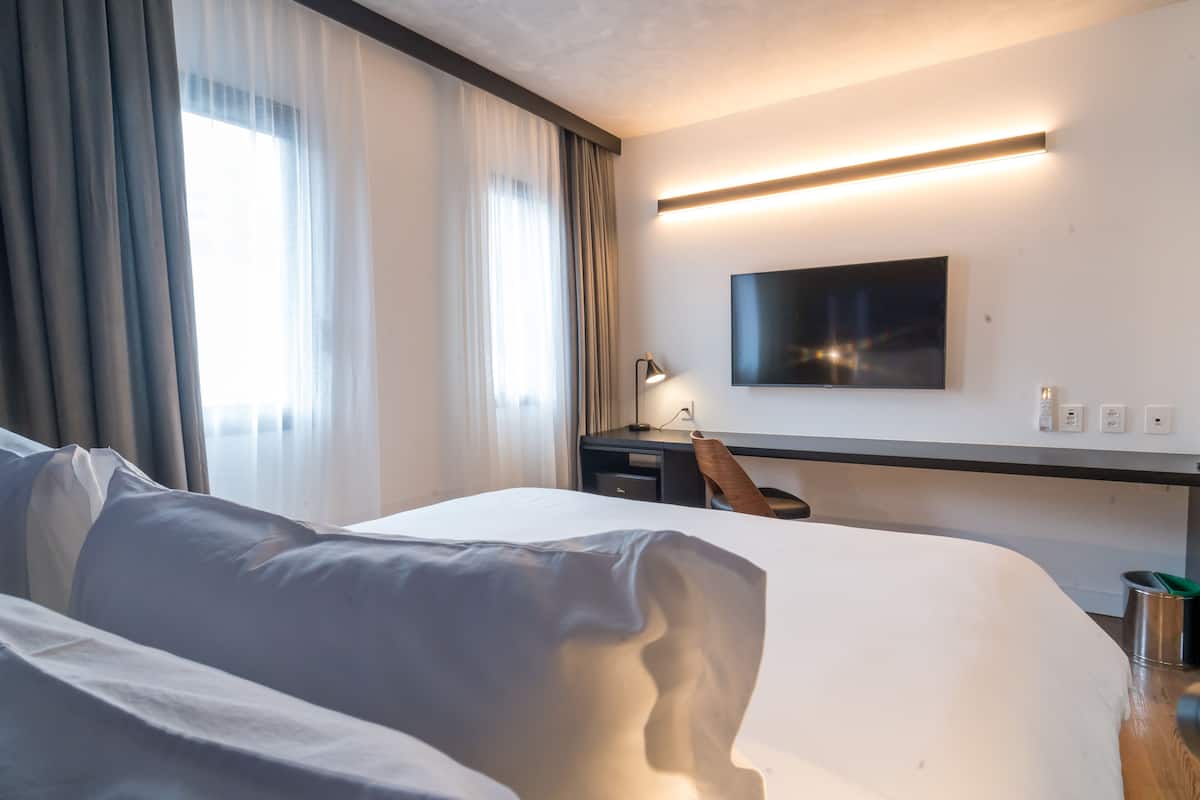 1 chambre, minibar, coffre-fort, décor unique