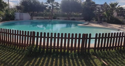 Villa Carlos, Primera Linea DE MAR CON Piscina Y Jardin