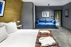 Double Room (Aleko) | Minibar, in-room safe, blackout drapes, iron/ironing board