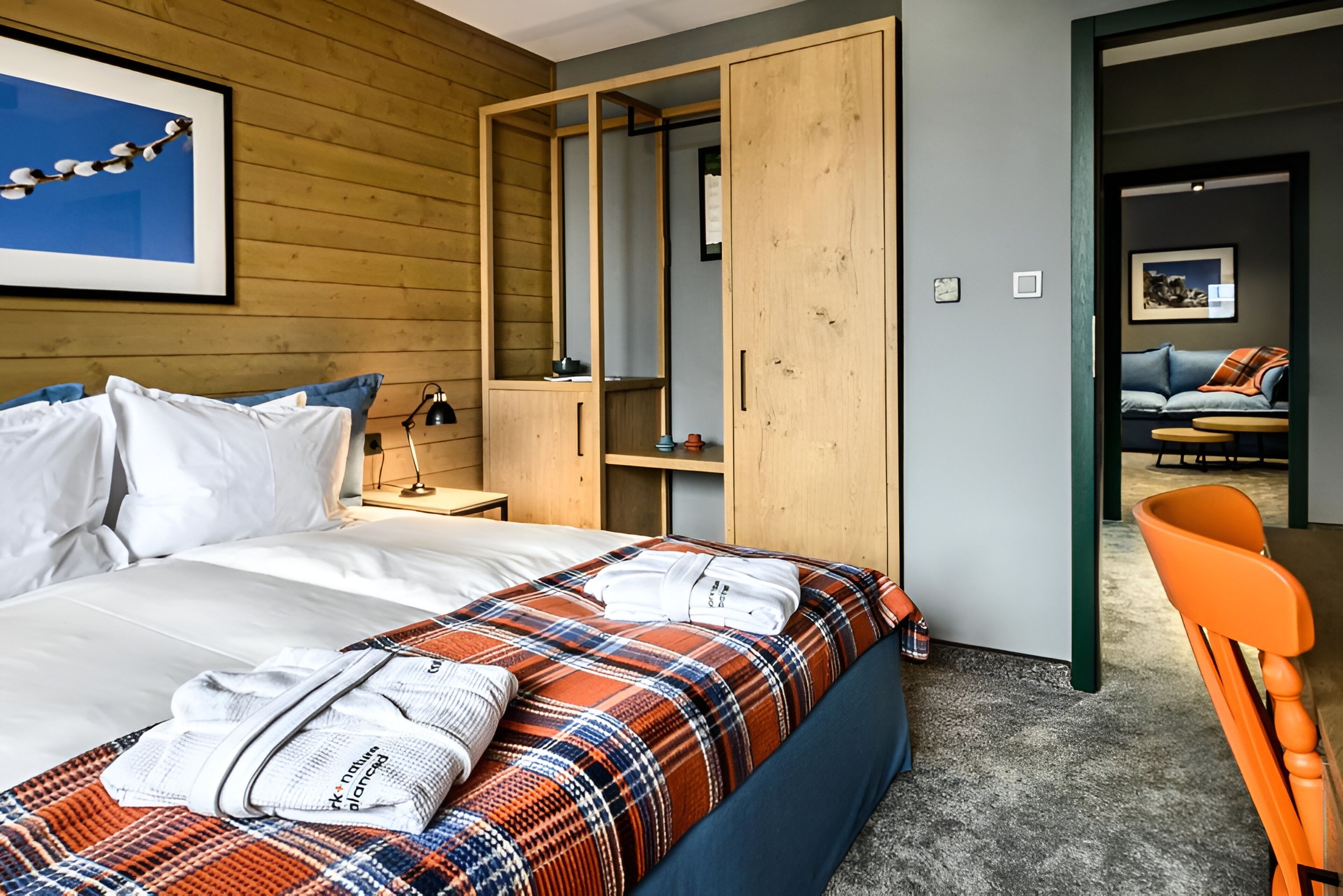 Suite (Malyovitsa) | Minibar, safe på rommet, blendingsgardiner og strykejern/-brett