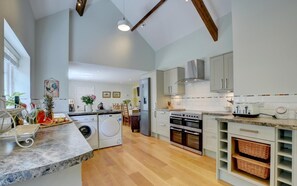 Microwave, oven, dishwasher, toaster