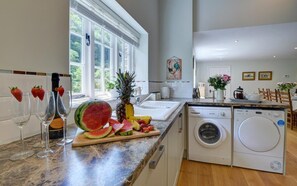 Microwave, oven, dishwasher, toaster