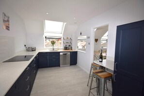 Microwave, oven, dishwasher, highchair