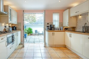 Microwave, oven, dishwasher, highchair