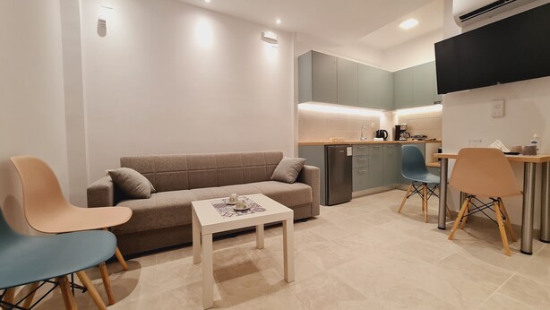 Casa, 1 cama Queen size | Sala de estar