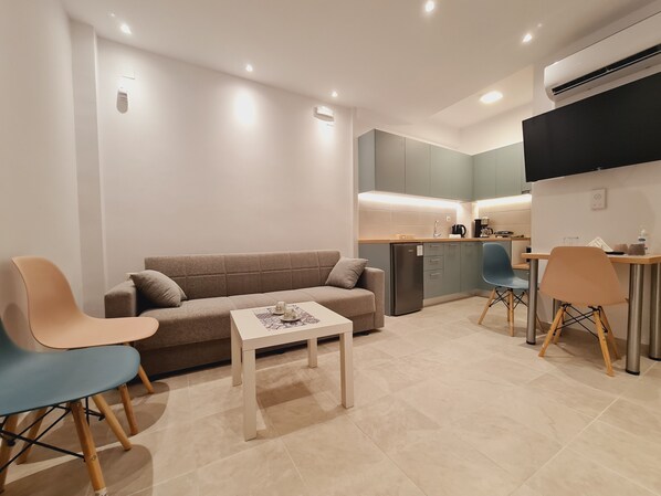 Casa, 1 cama Queen size | Sala de estar