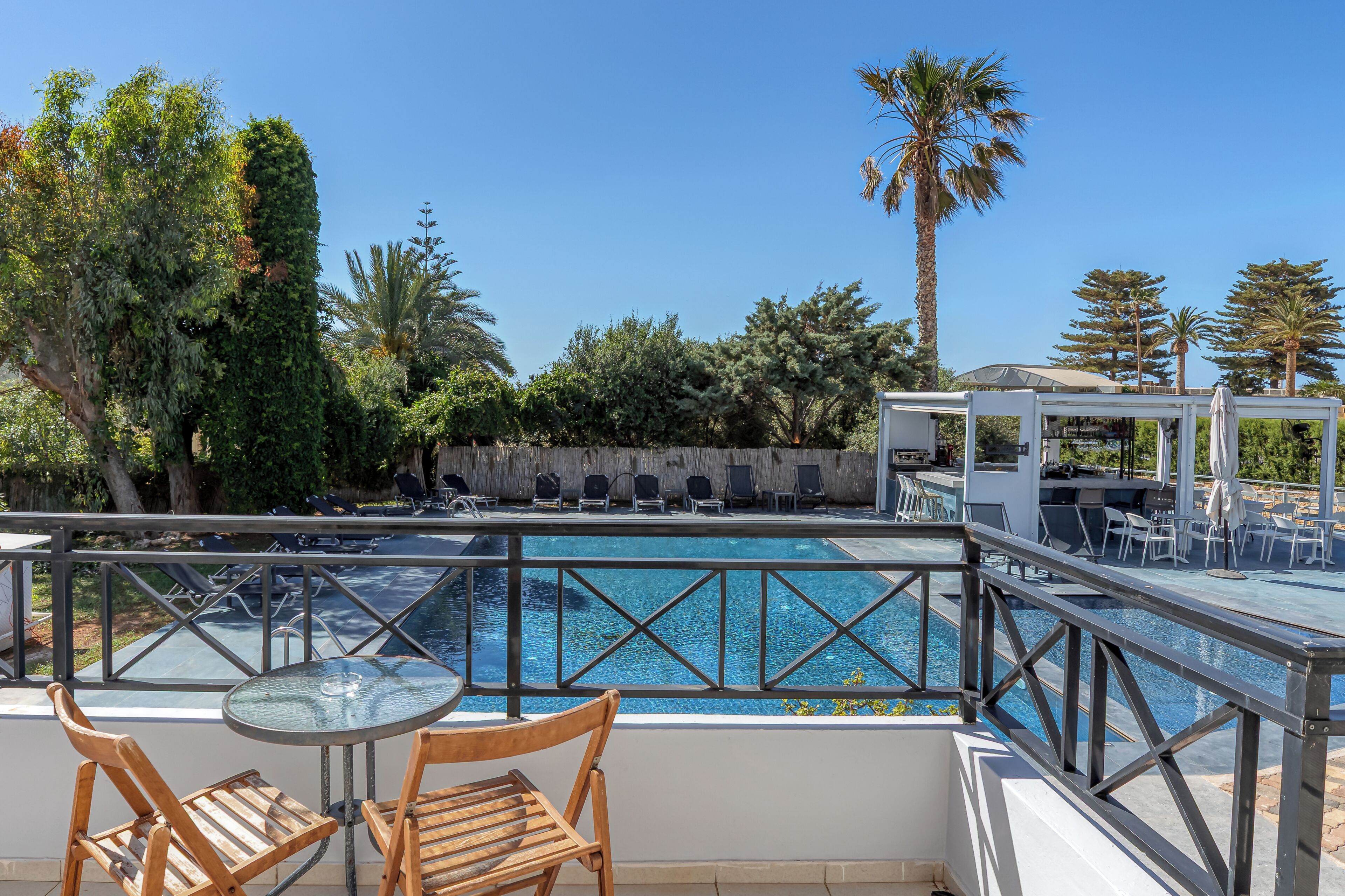 Comfort Double or Twin Room, Garden View | Balcony