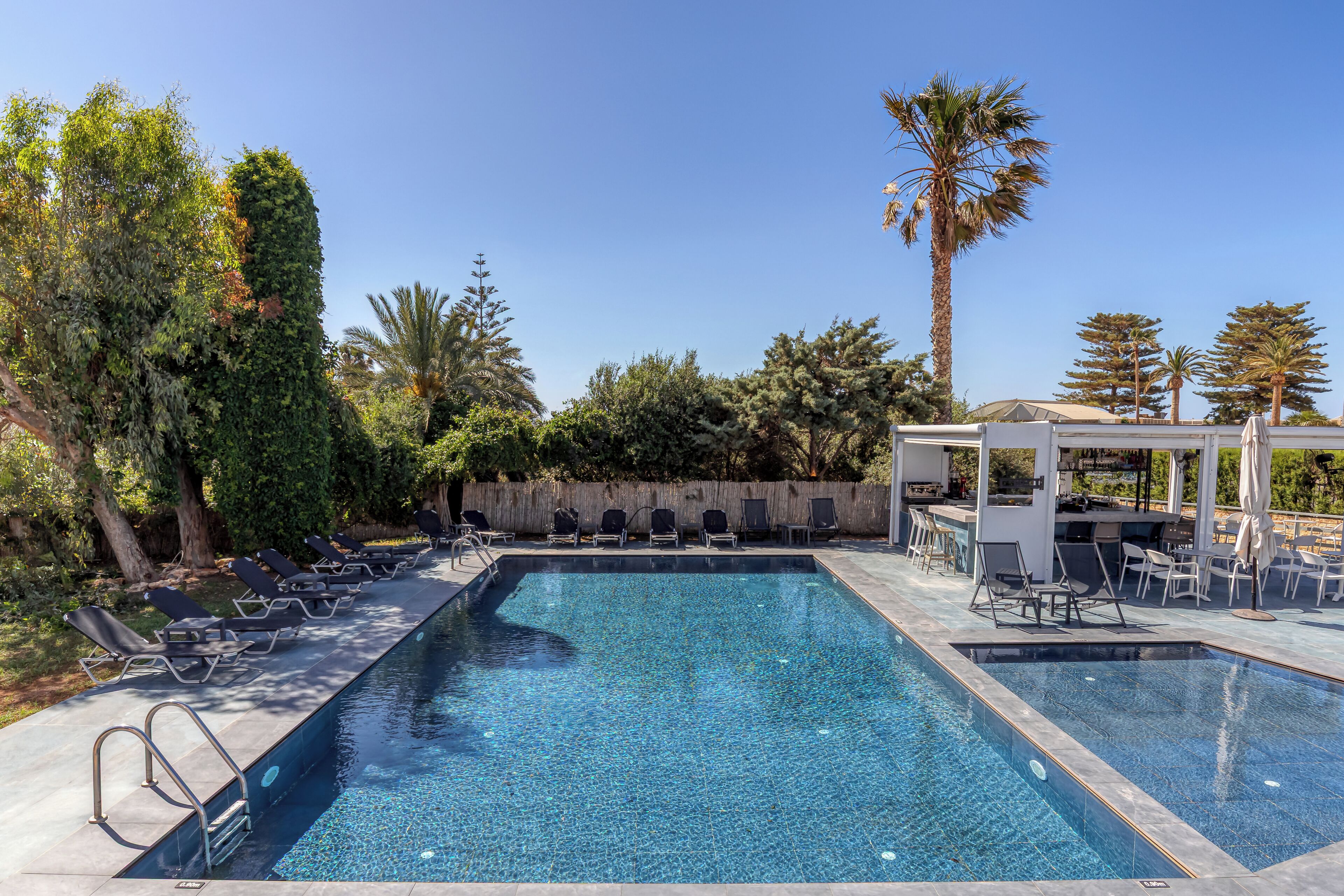Seasonal outdoor pool