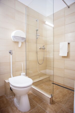 Habitació doble o amb dos llits individuals Deluxe | Bany | Tovalloles 