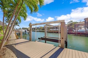 House, Multiple Beds (Sunny waterfront home near beach, sho) | Property grounds - Sunny Waterfront Home Near Beach, Shops and Food (Marco Island)