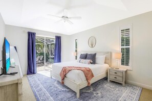 House, Multiple Beds (Sunny waterfront home near beach, sho) | 4 bedrooms - Sunny Waterfront Home Near Beach, Shops and Food (Marco Island)