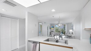 Condo, Multiple Beds (Oceangoing condo with pool and steps ) | Private kitchen - Oceangoing Condo With Pool and Steps to Beach and Food (Marco Island)