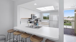 Condo, Multiple Beds (Oceangoing condo with pool and steps ) | Private kitchen - Oceangoing Condo With Pool and Steps to Beach and Food (Marco Island)