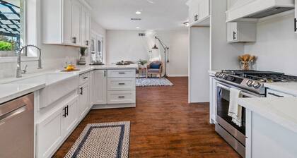 New-Bright-Stylish-City Center 4 Bedroom 3 Bath Home with Office