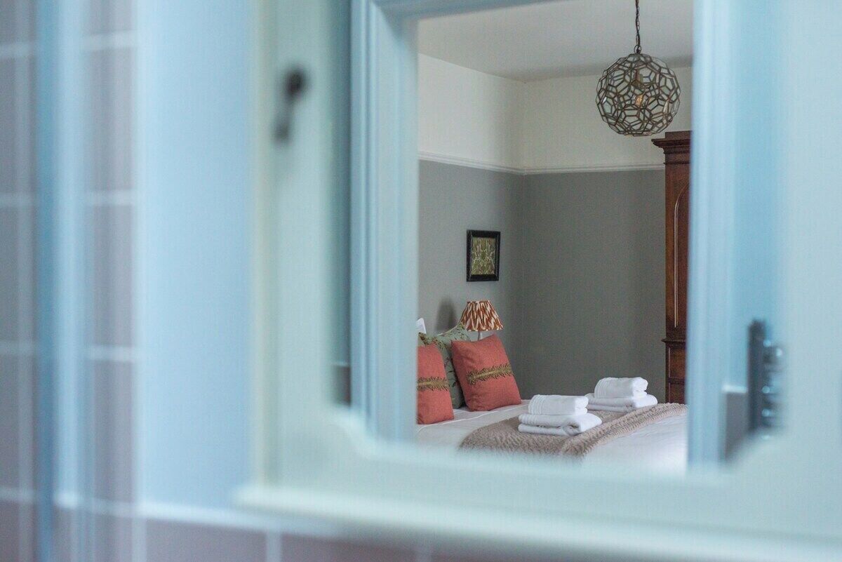 3 bedrooms, iron/ironing board, travel cot, WiFi