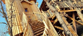 Cabane Château Luxe Avec Spa Aulteribe 2 à 4 Pers