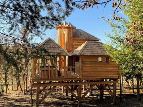 Cabane Château Luxe Avec Spa Aulteribe 2 à 4 Pers