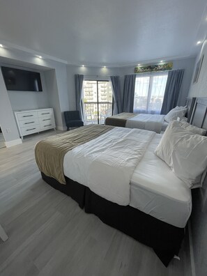 1 chambre, coffres-forts dans les chambres, fer et planche à repasser