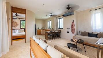 Family Suite 1 King Bed + 2 Sofa Beds | 1 bedroom, premium bedding, down comforters, minibar