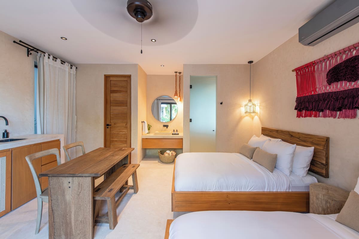Premium 2 Beds Pool Level Room | Premium bedding, down duvets, minibar, in-room safe
