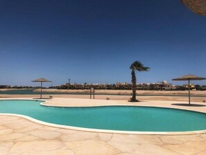 Pool - 1-Bedroom Apartment For Rent In West Golf EL Gouna (Hurghada)
