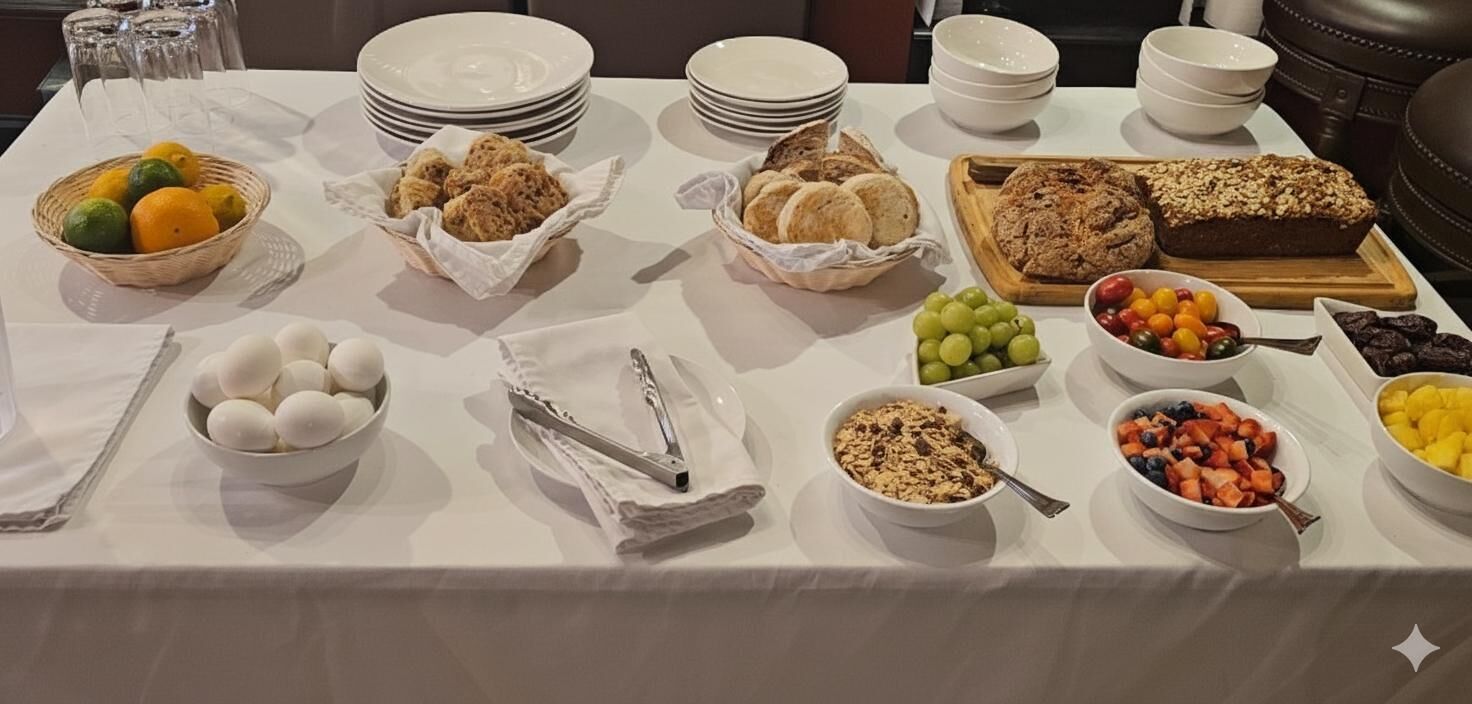 Breakfast buffet